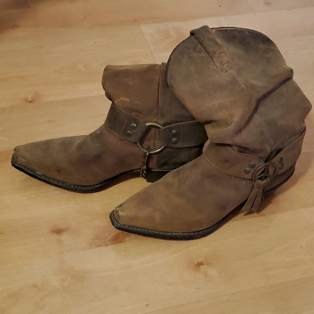 Brown Western Cowboy Boots